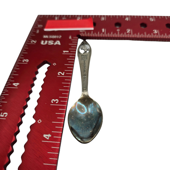 Vintage Souvenir Spoon Mickey Mouse Productions Silver Plate Boxed SKU 2822 - Picture 5 of 7